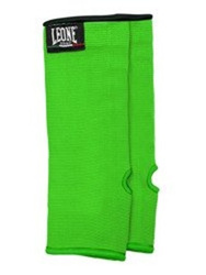 Zielone ochraniacze na kostki Leone1947 – elastyczne opaski wspierające staw skokowy