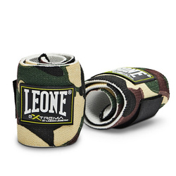 Bandaż bokserski LEONE 1947 – camo ze wzmocnieniem