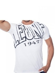LEONE T-shirt biały L [LSM1730]