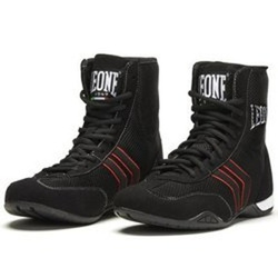 Buty bokserskie Leone1947 HERMES – czarne, lekkie i wytrzymałe obuwie treningowe
