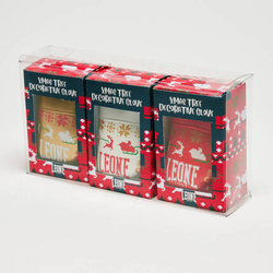 Bombki świąteczne Leone XMAS – zestaw 3 szt.