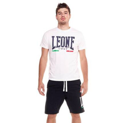 Zestaw męski Leone1947 VINTAGE LOGO – T-shirt + bermudy z nadrukiem