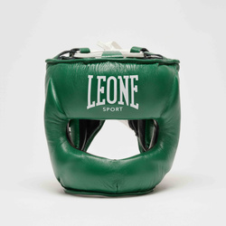 Kask bokserski Nerone Classic – skórzany, premium, Leone1947