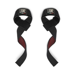 Paski do podnoszenia ciężarów Leone czarny