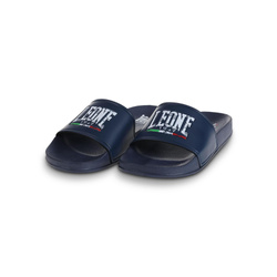 Klapki sportowe Strompoli Leone1947 (niebieskie, białe logo)