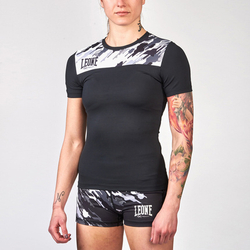 Kompresyjny T-shirt damski model NEO CAMO marki Leone1947