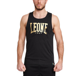 Tank top Leone1947 DNA – czarny z dużym logo