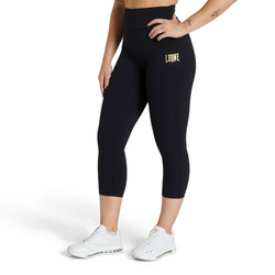 Legginsy damskie 3/4 Leone DNA czarne